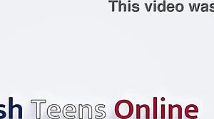 Gorgeous British Webcam Teen Creampie Pound!