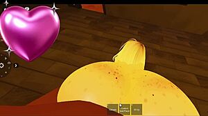 snowbunny meets monster bbc cock in roblox rough ride