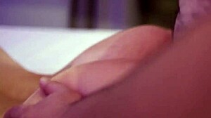 Solange's steamy interview ends in back cumshot sex