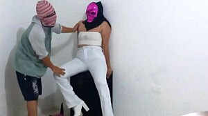 My slutty wife fantasized about fucking my work buddy while I watched our real homemade threesome.