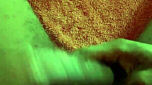 Teen Jerks Huge Black Cock To Cumshot Covering Bedroom Sheets