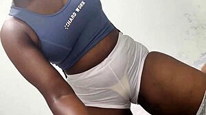 Latina Stepmom Catches Masturbating Ebony Huge Ass Helps Cum