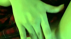 Annika wraps luscious lips tightly around thick black cock eagerly