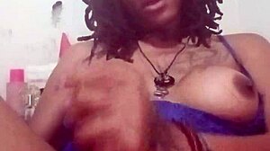 Trans Stepfather Ravages Sleeping Crossdressing Girl in Wife's Bed