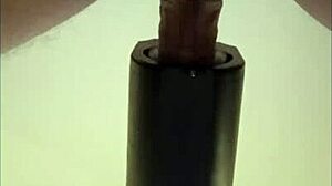 huge pov cumshot milks remote sex toy down under!