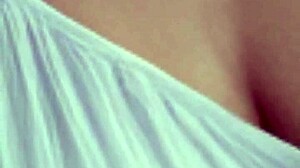 Mature Model Boldly Strolls Sunny Beach Path