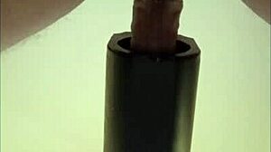 huge pov cumshot milks remote sex toy down under!