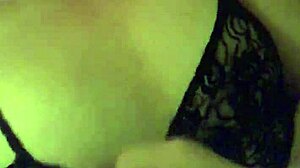 sophie clover shows off her beautiful face while stroking hard shemale cock in casual tease