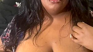 ava knightly poses big tits claps ass buttplug music