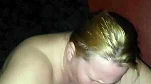 milf gulps rough dick suck craving thick cumshot explosion
