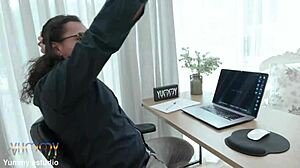 young exotic jasminy villar roughed by four big cocks at yummy estudio