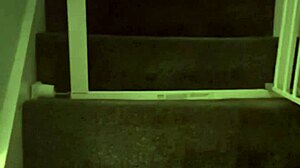 blonebunny8 fucks dripping pussy with dildo door wide open for neighbors