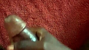 Teen Jerks Huge Black Cock To Cumshot Covering Bedroom Sheets