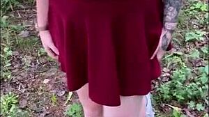 hey olivia bay finally let me grope those huge natural titties outdoors