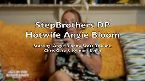 Stepbrothers DP Canadian Slut Hotwife Angie Bloom