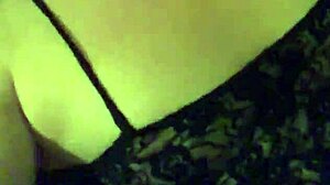 sophie clover shows off her beautiful face while stroking hard shemale cock in casual tease