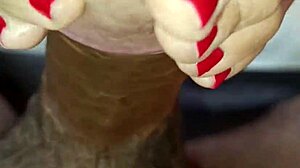 whoa, footjob creampie from my pierced nipple girlfriend!!