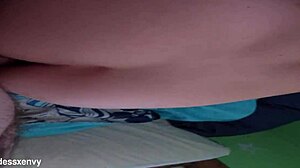 dream gf wakes muscular bf with hairy pussy ride part 2