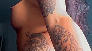 Tattooed Prostitute Shows Off Ass And Cock In Amateur Tease