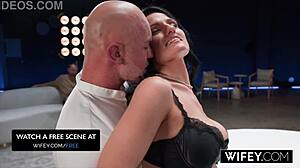 my hotwife milf rides christian's cock cowgirl like total pro slut