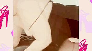 flashing my pierced milf pussy thru crotchless panties! 🎶😈🔥