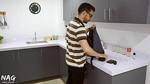 Thieving Strippers Seduce Landlord for Hardcore Fuck and Robbery Cosplay