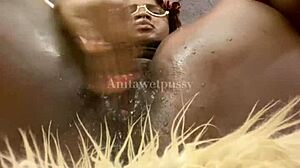 anita's pussy drips wet after outdoor fuck with random stranger