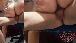 stepbrothers pound asses doggystyle in hot bareback frenzy!