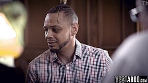 Pervert doctor watches petite Asian milf patient fuck doggystyle in hospital