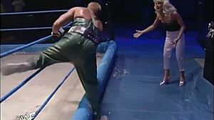 wwf ivory vs miss kitty mud wrestling best ever