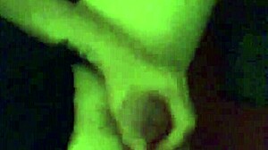 sophie clover shows off her beautiful face while stroking hard shemale cock in casual tease