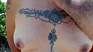 wanna see puta mexicana suck tits ass public?