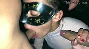 brazilian cuckold humiliation as i fuck his petite wife deep