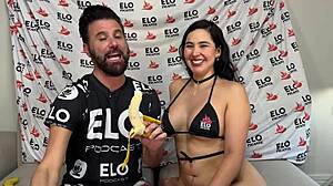 Stella Andrea's Wild Latina Casting Interview Heat-Up!