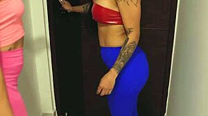 mis vecinas bisexuales cachondas me follan si las ayudo gym ft nathalia fox