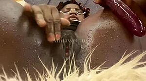 anita's pussy drips wet after outdoor fuck with random stranger