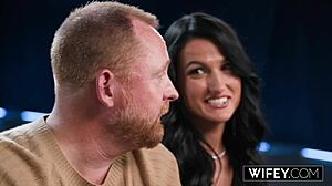 my hotwife milf rides christian's cock cowgirl like total pro slut