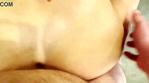 Stepdad yanks plug assfucks cums mouth kitchen