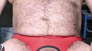 Ezsosa flaunts her curvy body flashing uncensored monster cock tease in bedroom