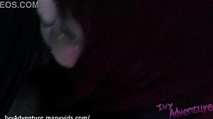 I gobble goth bbw ivy's cumshot after sloppy blowjob preview