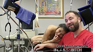 Raya Nguyen Sucks Dick Twice Then Doctor Pounds Her Hard!