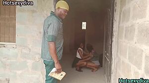 Schoolboy sneaks hot threesome fuck with college girls