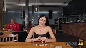 Shy Pov Brunette Girlfriend Cheats In Toilet With Stranger's Hard Pounding