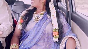 dirty indian aunty's car sex moans drive me wild