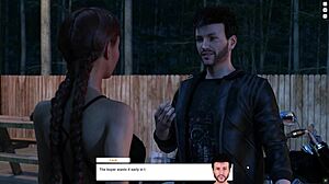 lets play midnight ride storyteller dlc ending 3 the farm with shaved big tits riding