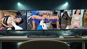 Dr Tampa's mira monroe spreads shaved pussy in first gyno exam