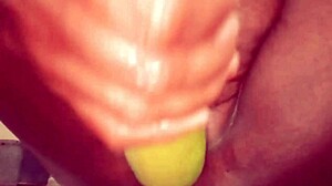 wet chubby indian desi bhabhi masturbates juicy pussy on fat monster cock
