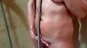 spying on neighbor showering got us so hot i blew my load watching