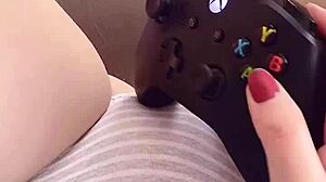 Curious Stepsis Caught Masturbating Creampied Tight Pussy