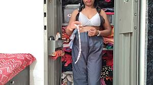 Indian Couple's Passionate Fuck Echoes Hindi Moans